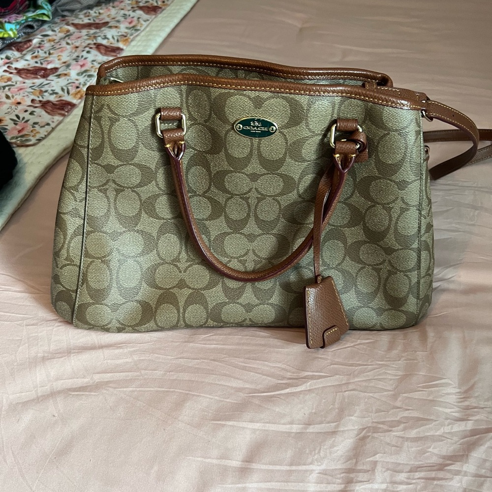 Coach Handbag, brown
